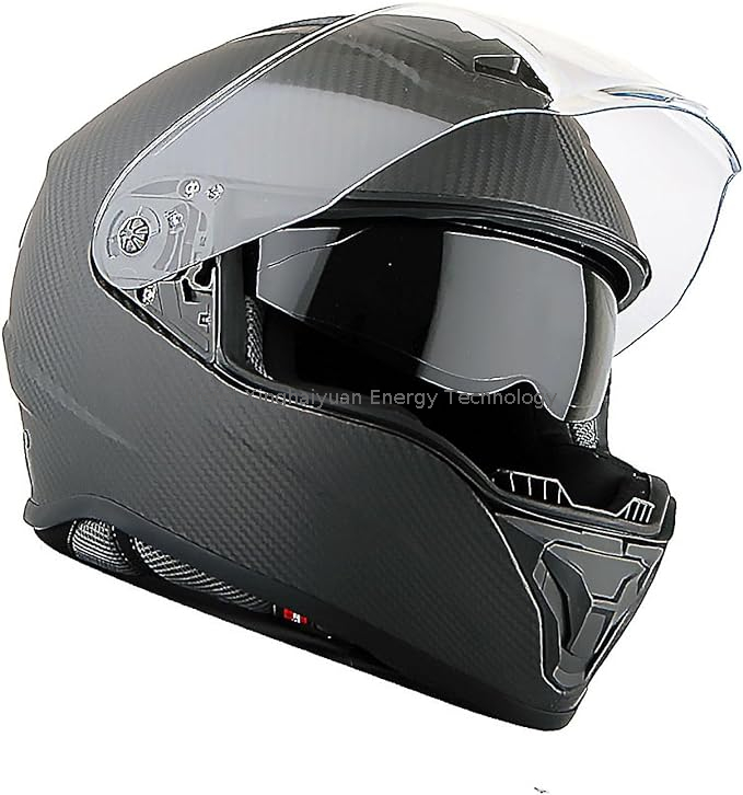 Casco in fibra di carbonio leggera e più forte