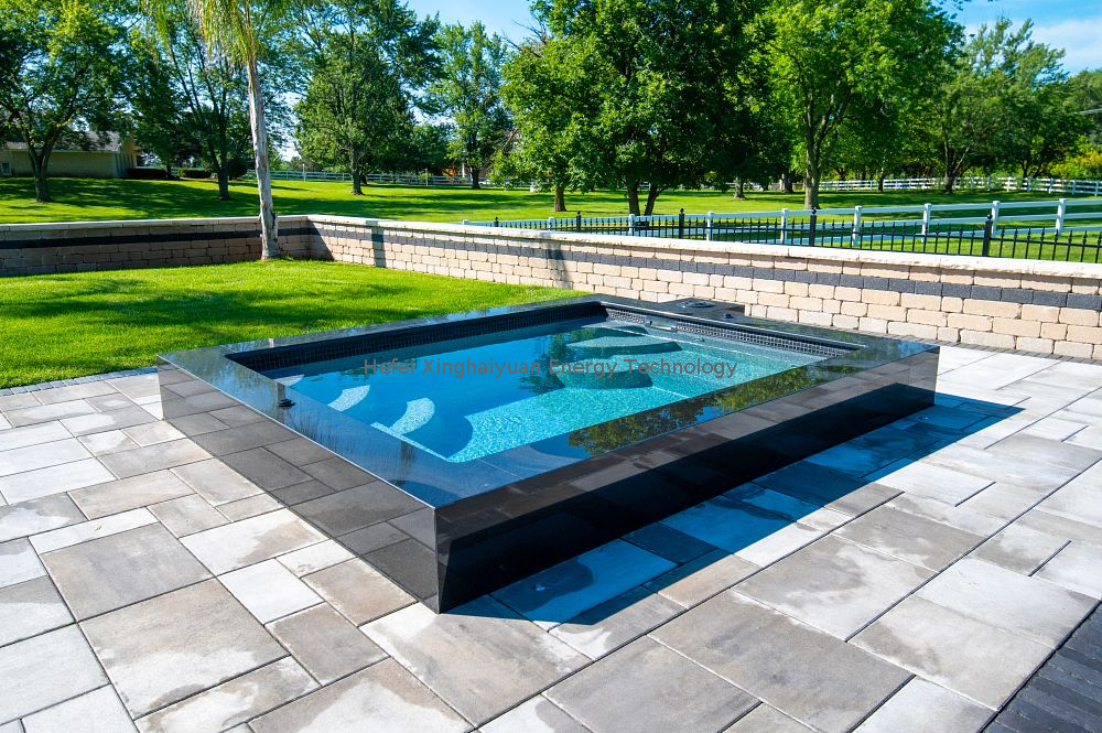 Spa e piscina multiuso in fibra di vetro, modello sotterraneo 